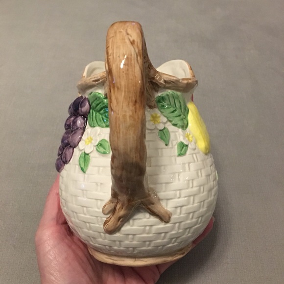 NWT Fitz and Floyd pitcher Fruit Design Pitcher - Picture 4 of 14